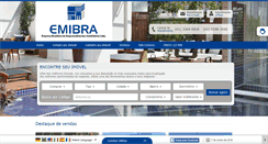 Desktop Screenshot of emibraimoveis.com.br